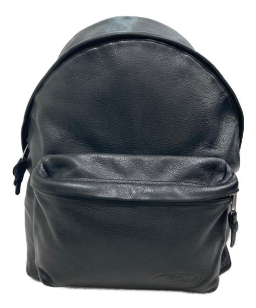 EASTPAK（イーストパック）EASTPAK (イーストパック) レザーリュック ブラックの古着・服飾アイテム