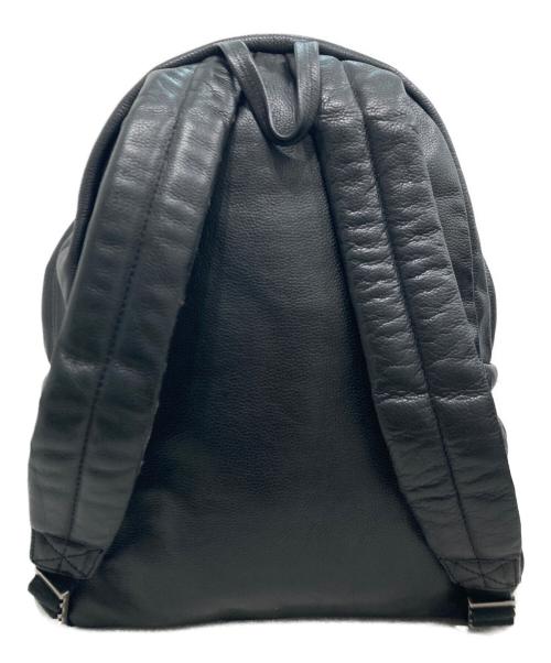 EASTPAK（イーストパック）EASTPAK (イーストパック) レザーリュック ブラックの古着・服飾アイテム