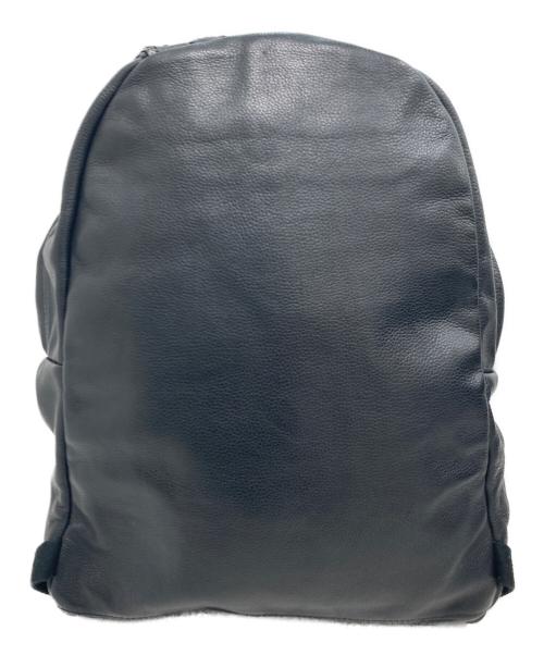EASTPAK（イーストパック）EASTPAK (イーストパック) レザーリュック ブラックの古着・服飾アイテム