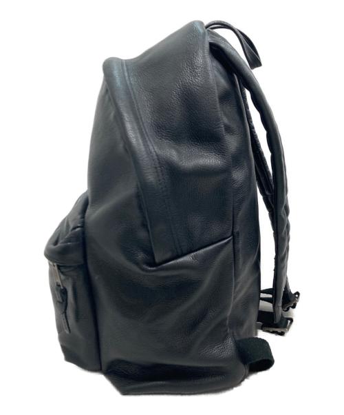 EASTPAK（イーストパック）EASTPAK (イーストパック) レザーリュック ブラックの古着・服飾アイテム