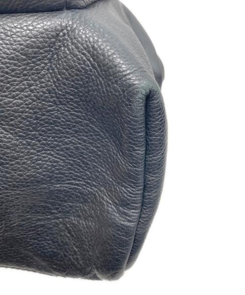 EASTPAK（イーストパック）EASTPAK (イーストパック) レザーリュック ブラックの古着・服飾アイテム