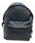 EASTPAK（イーストパック）の古着「レザーリュック」｜ブラック