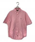 POLO COUNTRYポロカントリー）の古着「ボタンダウンシャツ」｜ピンク