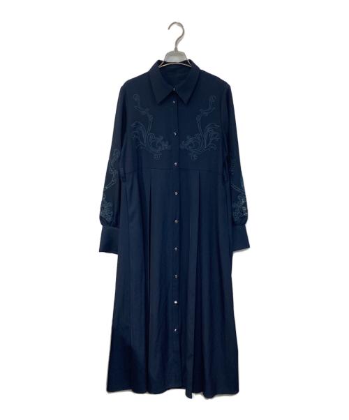 HARE（ハレ）HARE (ハレ) シャツワンピース ネイビー サイズ:FREEの古着・服飾アイテム