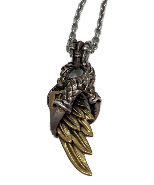 BLESS（ブレス）BLESS (ブレス) ドラゴンクローフェザーネックレス シルバーの古着・服飾アイテム