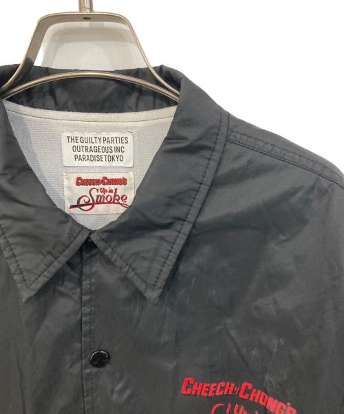 WACKO MARIA（ワコマリア）WACKO MARIA (ワコマリア) Ｃheech&chong Coach Jacket ブラック サイズ:SIZE Mの古着・服飾アイテム