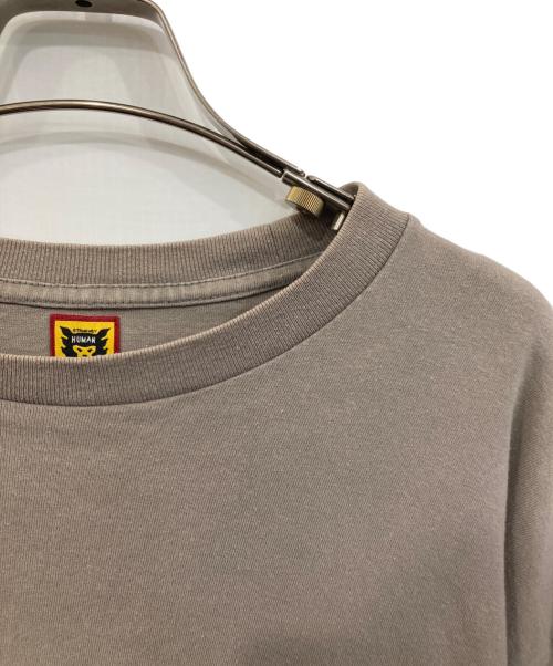 HUMAN MADE（ヒューマンメイド）HUMAN MADE (ヒューマンメイド) pocket L/S TEE ブラウン サイズ:SIZE XLの古着・服飾アイテム