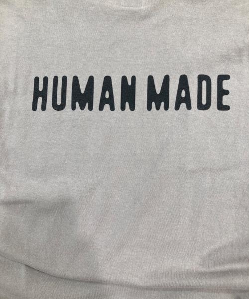 HUMAN MADE（ヒューマンメイド）HUMAN MADE (ヒューマンメイド) pocket L/S TEE ブラウン サイズ:SIZE XLの古着・服飾アイテム