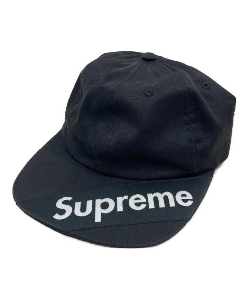 SUPREME（シュプリーム）SUPREME (シュプリーム) Visor Label 6-Panel ブラックの古着・服飾アイテム