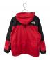 THE NORTH FACE (ザ ノース フェイス) マウンテンパーカー レッド×ブラック サイズ:SIZE M：6000円