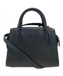 COACH（コーチ）の古着「アンドレア キャリーオール 2WAYバッグ」｜ブラック