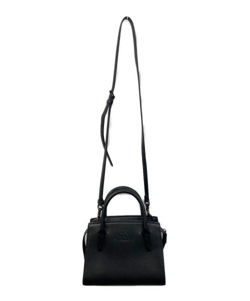 COACH（コーチ）COACH (コーチ) アンドレア キャリーオール 2WAYバッグ ブラックの古着・服飾アイテム