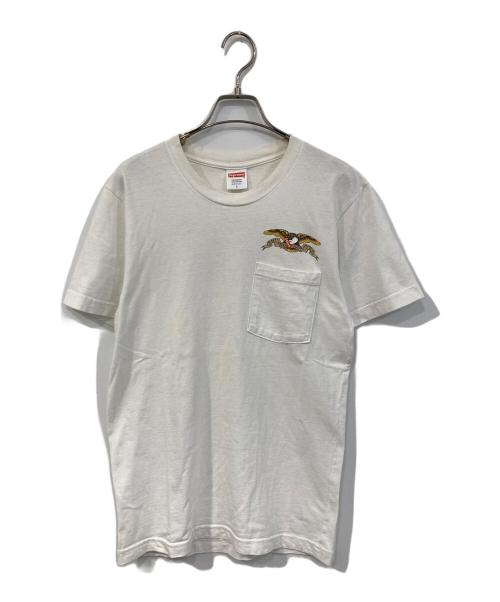 SUPREME（シュプリーム）SUPREME (シュプリーム) Anti-hero TEE ホワイト サイズ:Sの古着・服飾アイテム