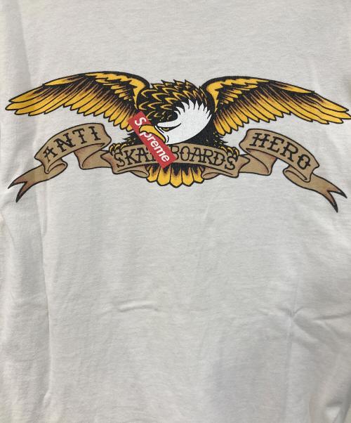 SUPREME（シュプリーム）SUPREME (シュプリーム) Anti-hero TEE ホワイト サイズ:Sの古着・服飾アイテム