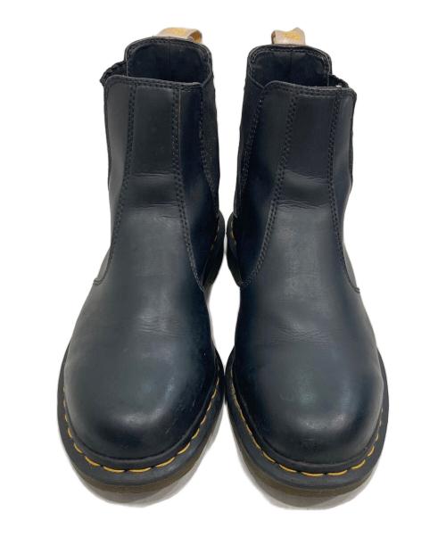 Dr.Martens（ドクターマーチン）Dr.Martens (ドクターマーチン) サイドゴアチェルシーブーツ ブラック サイズ:UK 8の古着・服飾アイテム