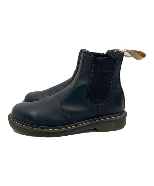 Dr.Martens（ドクターマーチン）Dr.Martens (ドクターマーチン) サイドゴアチェルシーブーツ ブラック サイズ:UK 8の古着・服飾アイテム