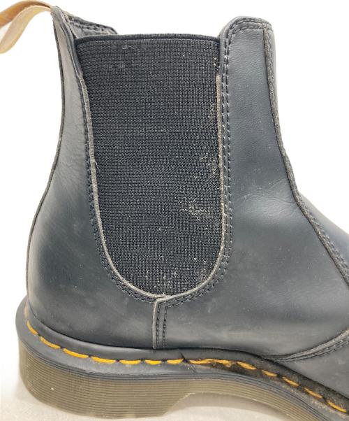 Dr.Martens（ドクターマーチン）Dr.Martens (ドクターマーチン) サイドゴアチェルシーブーツ ブラック サイズ:UK 8の古着・服飾アイテム