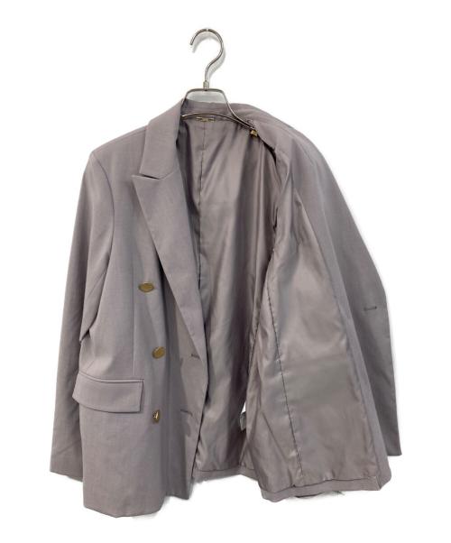 Snidel（スナイデル）Snidel (スナイデル) Sustainaダブルブレストジャケット グレー サイズ:SIZE 1の古着・服飾アイテム