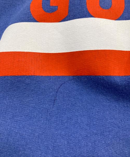 GUCCI（グッチ）GUCCI (グッチ) Print Sweatshirt ブルー サイズ:SIZE Mの古着・服飾アイテム