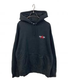 SUPREME×JORDAN（シュプリーム×ジョーダン）の古着「Jordan Hooded Sweatshirt」｜ブラック