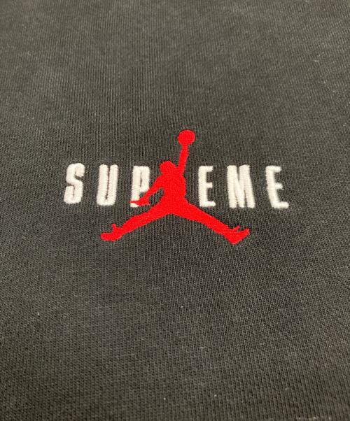 SUPREME（シュプリーム）SUPREME (シュプリーム) JORDAN (ジョーダン) Jordan Hooded Sweatshirt ブラック サイズ:SIZE Lの古着・服飾アイテム