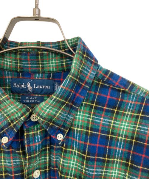 RALPH LAUREN（ラルフローレン）RALPH LAUREN (ラルフローレン) BLAKE ボタンダウンシャツ グリーン サイズ:SIZE XLの古着・服飾アイテム