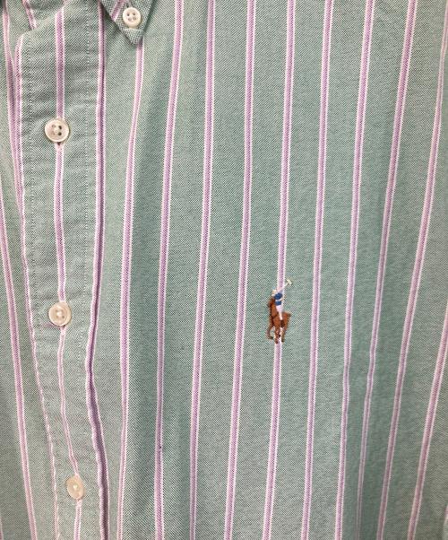 RALPH LAUREN（ラルフローレン）RALPH LAUREN (ラルフローレン) S/Sボタンダウンシャツ グリーン サイズ:XXLの古着・服飾アイテム