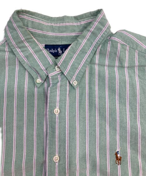 RALPH LAUREN（ラルフローレン）RALPH LAUREN (ラルフローレン) S/Sボタンダウンシャツ グリーン サイズ:XXLの古着・服飾アイテム