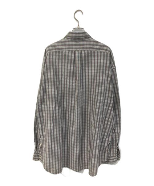 RALPH LAUREN（ラルフローレン）RALPH LAUREN (ラルフローレン) BLAKEボタンダウンシャツ グレー サイズ:SIZE XLの古着・服飾アイテム
