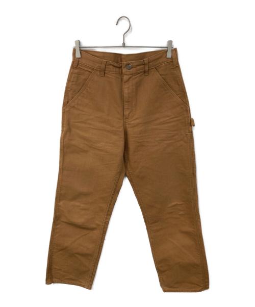 CarHartt（カーハート）CarHartt (カーハート) ウォッシュド ダック ペインターパンツ ブラウン サイズ:30ｘ32の古着・服飾アイテム