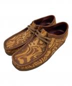 CLARKSクラークス）の古着「WallabeeWW/ワラビーWW」｜オレンジ