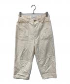 MARKAマーカ）の古着「M-35 PAINTED PANTS」｜ホワイト