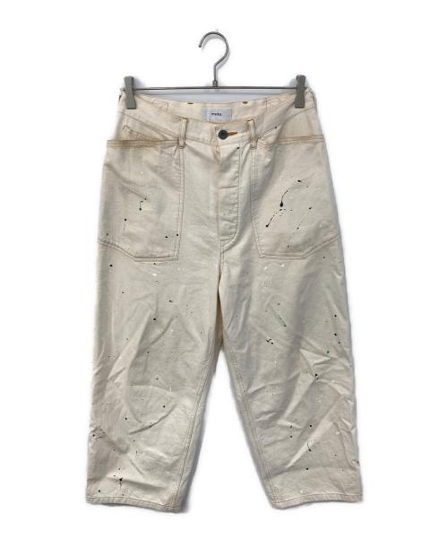 MARKA（マーカ）MARKA (マーカ) M-35 PAINTED PANTS ホワイト サイズ:1の古着・服飾アイテム