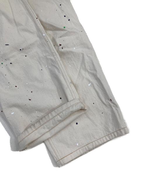 MARKA（マーカ）MARKA (マーカ) M-35 PAINTED PANTS ホワイト サイズ:1の古着・服飾アイテム