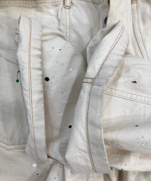 MARKA（マーカ）MARKA (マーカ) M-35 PAINTED PANTS ホワイト サイズ:1の古着・服飾アイテム