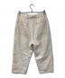 MARKA (マーカ) M-35 PAINTED PANTS ホワイト サイズ:1：7000円