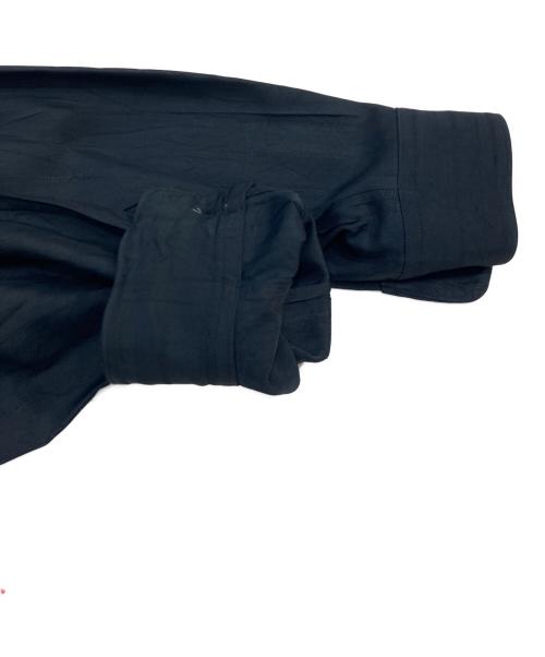 Y's for men（ワイズフォーメン）Y's for men (ワイズフォーメン) レーヨンバンドカラーシャツ ブラック サイズ:なしの古着・服飾アイテム