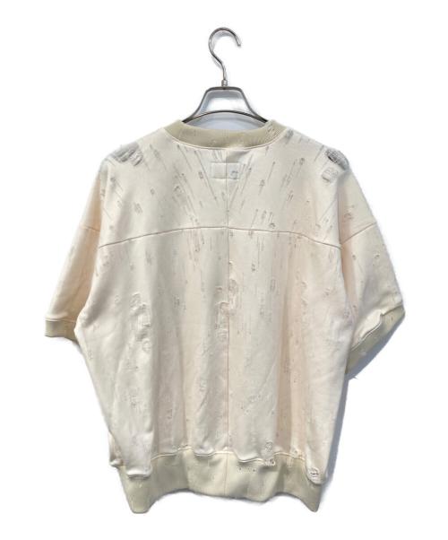 CLASS（クラス）CLASS (クラス) Laser-Like Broken Terry/レーザーライク ブロークン テリー カットソー アイボリー サイズ:SIZE 3の古着・服飾アイテム