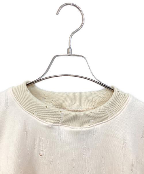CLASS（クラス）CLASS (クラス) Laser-Like Broken Terry/レーザーライク ブロークン テリー カットソー アイボリー サイズ:SIZE 3の古着・服飾アイテム
