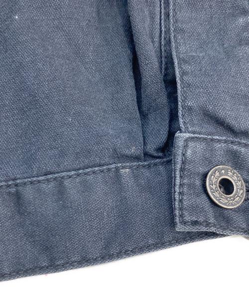 NICENESS（ナイスネス）NICENESS (ナイスネス) H.THORNHILL ヴィンテージトリートヘリンボーントラッカージャケット ブラック サイズ:SIZE Lの古着・服飾アイテム