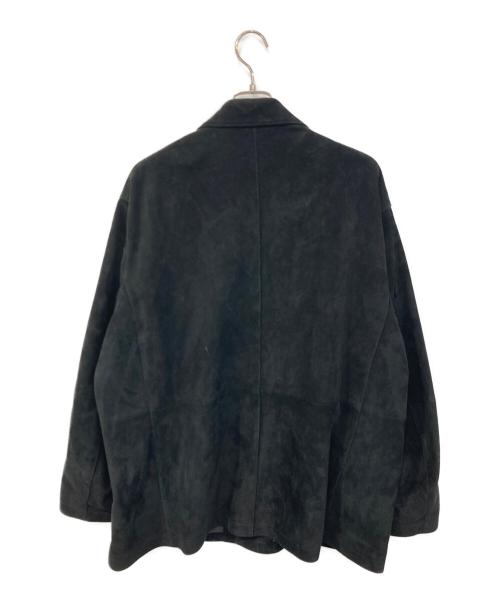 HERILL（ヘリル）HERILL (ヘリル) Goatsuede Jacket/ゴートスエード ジャケット ブラック サイズ:SIZE 3の古着・服飾アイテム