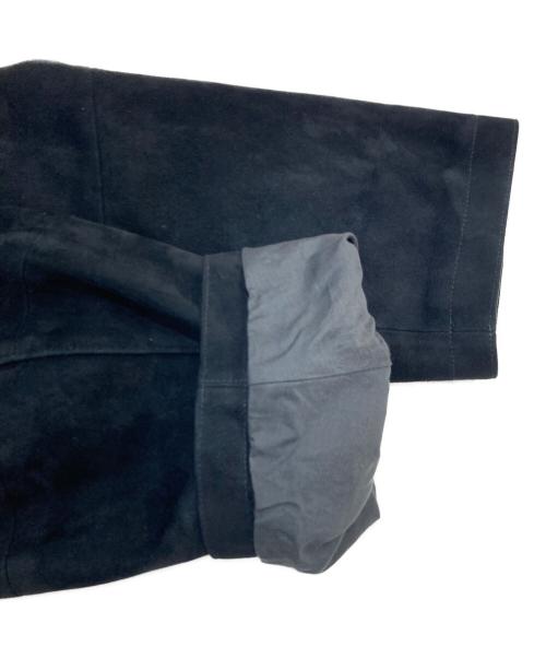 HERILL（ヘリル）HERILL (ヘリル) Goatsuede Jacket/ゴートスエード ジャケット ブラック サイズ:SIZE 3の古着・服飾アイテム