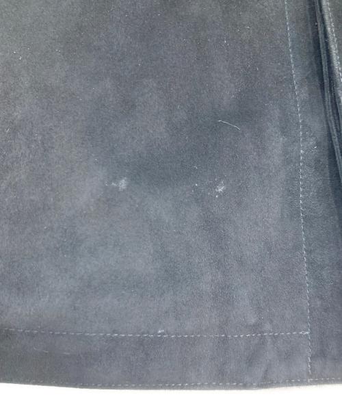 HERILL（ヘリル）HERILL (ヘリル) Goatsuede Jacket/ゴートスエード ジャケット ブラック サイズ:SIZE 3の古着・服飾アイテム