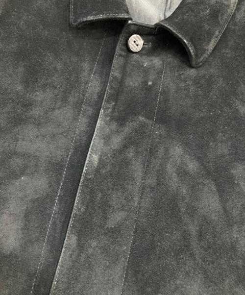 HERILL（ヘリル）HERILL (ヘリル) Goatsuede Jacket/ゴートスエード ジャケット ブラック サイズ:SIZE 3の古着・服飾アイテム