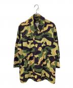 USEDユーズド）の古着「チェコ軍 サラマンダーカモ フィールドジャケット」｜カーキ