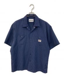 Schott（ショット）の古着「オープンカラーシャツ」｜ネイビー