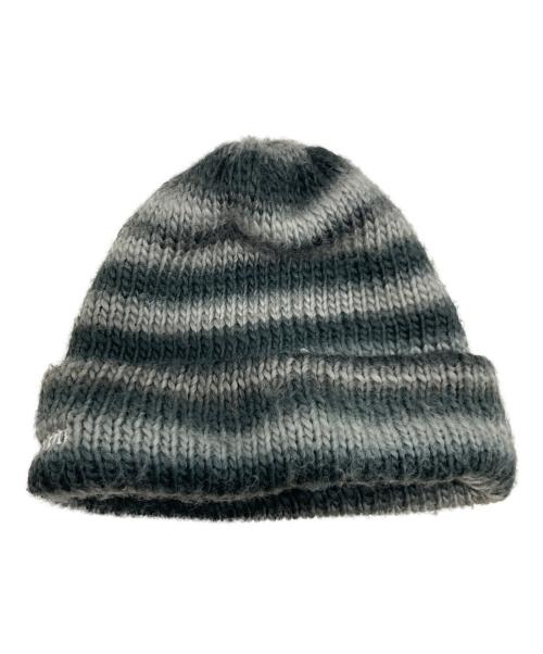 SUPREME（シュプリーム）SUPREME (シュプリーム) Ombre Stripe Beanie グレーの古着・服飾アイテム
