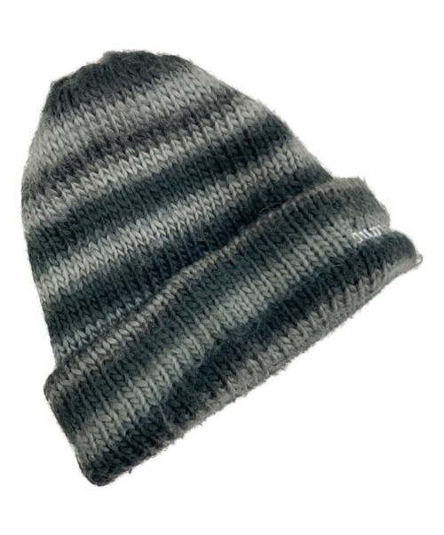 SUPREME（シュプリーム）SUPREME (シュプリーム) Ombre Stripe Beanie グレーの古着・服飾アイテム