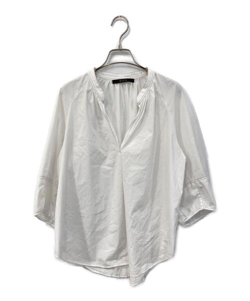 TATRAS（タトラス）TATRAS (タトラス) スキッパーブラウス ホワイト サイズ:SIZE 01の古着・服飾アイテム