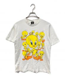 WARNER BROS（ワーナーブラザース）の古着「プリントTシャツ」｜ホワイト
